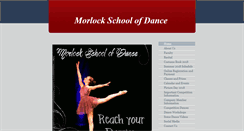 Desktop Screenshot of morlockschoolofdance.com